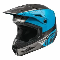 CASQUE FLY KINETIC STRAIGHT EDGE 2022 BLEU/GRIS/NOIR ENFANT -VTT Sales Shop casque fly kinetic straight edge 2022 bleugrisnoir enfant 1 3