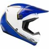 CASQUE FLY KINETIC VISION BLANC/BLEU 2023