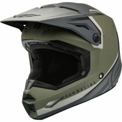 CASQUE FLY KINETIC VISION VERT OLIVE MAT/GRIS 2023 -VTT Sales Shop casque fly kinetic vision vert olive matgris 2023 3