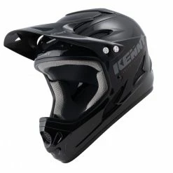 CASQUE KENNY DOWN HILL 2020 SOLID BLACK -VTT Sales Shop casque kenny down hill 2020 solid black 3