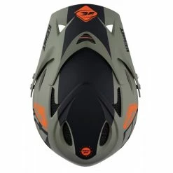 CASQUE KENNY DOWN HILL 2022 GRAPHIC DARK GREEN -VTT Sales Shop casque kenny down hill 2022 graphic dark green 2