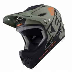 CASQUE KENNY DOWN HILL 2022 GRAPHIC DARK GREEN -VTT Sales Shop casque kenny down hill 2022 graphic dark green 3