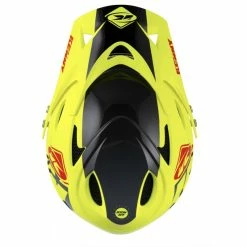 CASQUE KENNY DOWN HILL 2022 GRAPHIC NEON YELLOW -VTT Sales Shop casque kenny down hill 2022 graphic neon yellow 6