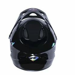 CASQUE KENNY DOWN HILL GRAPHIC HOLOGRAPHIC BLACK 2023 -VTT Sales Shop casque kenny down hill graphic holographic black 2023 1