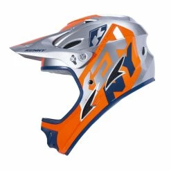 CASQUE KENNY DOWN HILL GRAPHIC ORANGE 2023 -VTT Sales Shop casque kenny down hill graphic orange 2023 3