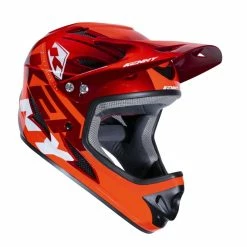 CASQUE KENNY DOWN HILL GRAPHIC RED 2023 -VTT Sales Shop casque kenny down hill graphic red 2023 3