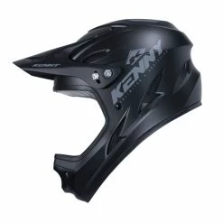 CASQUE KENNY DOWN HILL SOLID MATT BLACK 2023 -VTT Sales Shop casque kenny down hill solid matt black 2023 3