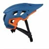 CASQUE KENNY SCRAMBLER BLUE ORANGE