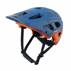 CASQUE KENNY SCRAMBLER BLUE ORANGE -VTT Sales Shop casque kenny scrambler blue orange 1 3