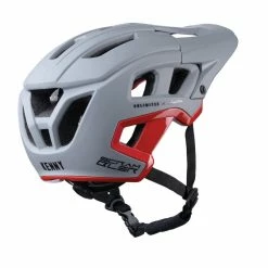 CASQUE KENNY SCRAMBLER GREY/RED -VTT Sales Shop casque kenny scrambler greyred 1 1