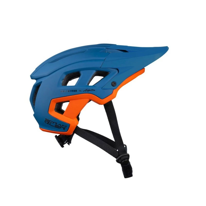 CASQUE KENNY SCRAMBLER KID BLUE ORANGE 2023 2 CASQUE KENNY SCRAMBLER KID BLUE ORANGE 2023 – Image 2