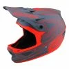CASQUE TLD D3 FIBERLITE SPIDERSTRIPE GRAY/RED 2022