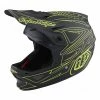 CASQUE TLD D3 FIBERLITE SPIDERSTRIPE GRAY/YELLOW 2022