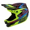 CASQUE TLD D4 CARBONE MIPS VOLT BLACK/FLO YELLOW 2022