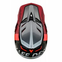 CASQUE TLD D4 COMPOSITE MIPS QUALIFIER SILVER / RED 2022 -VTT Sales Shop casque tld d4 composite mips qualifier silver red 2022 2