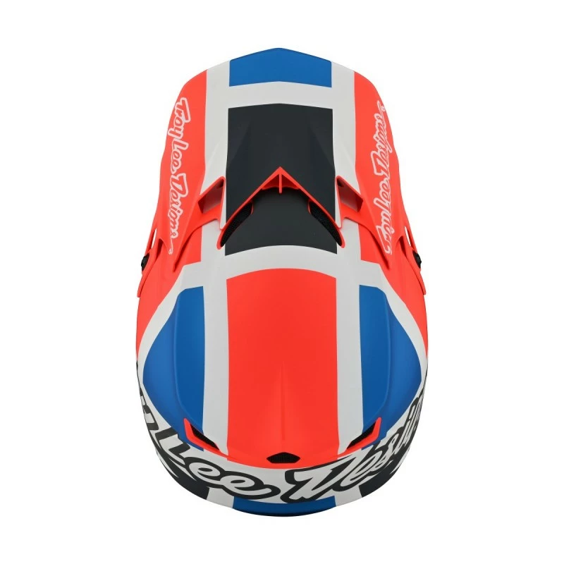 CASQUE TLD SE4 POLYACRYLITE QUATTRO ORANGE/BLUE 2022 4 CASQUE TLD SE4 POLYACRYLITE QUATTRO ORANGE/BLUE 2022 – Image 4