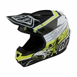 CASQUE TLD SE4 POLYACRYLITE SKOOLY BLACK/YELLOW 2022