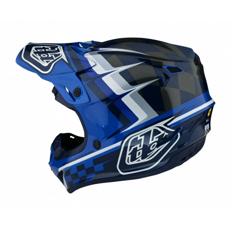 CASQUE TLD SE4 POLYACRYLITE WARPED BLUE 2022 2 CASQUE TLD SE4 POLYACRYLITE WARPED BLUE 2022 – Image 2