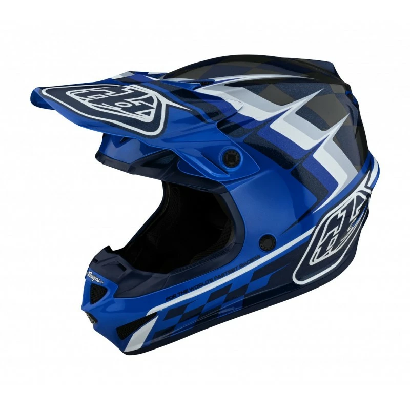 CASQUE TLD SE4 POLYACRYLITE WARPED BLUE 2022 1 CASQUE TLD SE4 POLYACRYLITE WARPED BLUE 2022