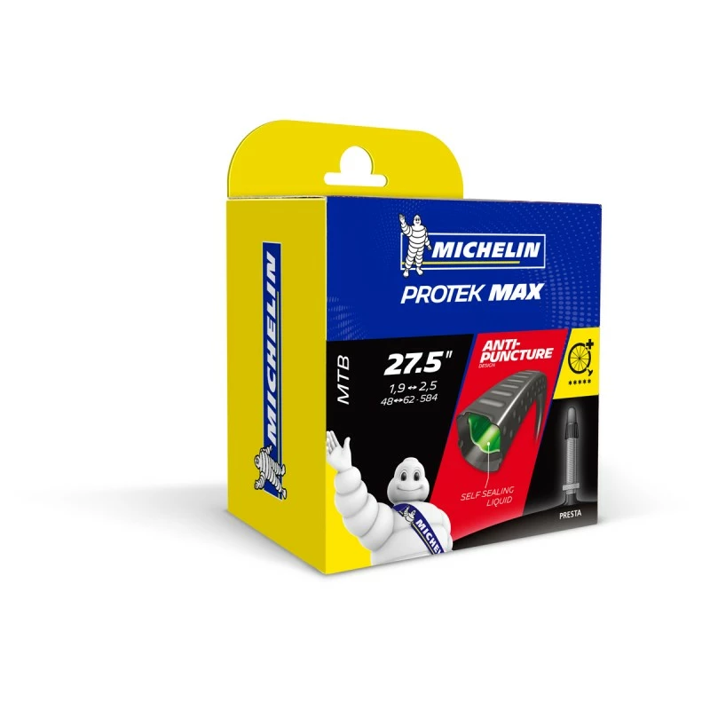 Chambre A Air Protek Max B4 27,5X1,9-2,6 Presta 40mm 1 Chambre A Air Protek Max B4 27,5X1,9-2,6 Presta 40mm