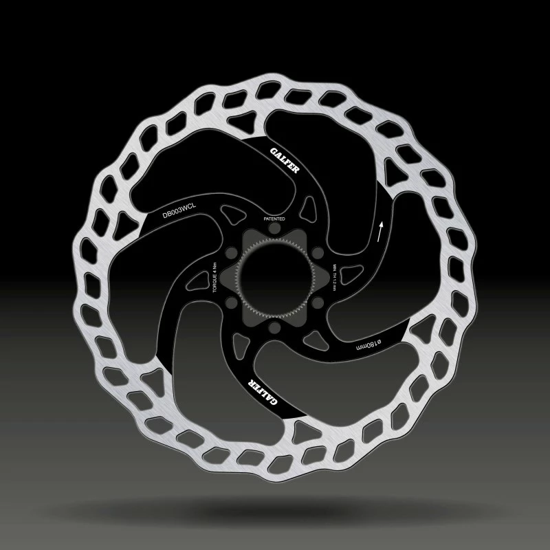 DISQUE DE FREIN GALFER WAVE VTT CENTER LOCK D.180, 127GR, EP.1,8MM 1 DISQUE DE FREIN GALFER WAVE VTT CENTER LOCK D.180, 127GR, EP.1,8MM