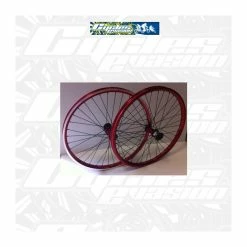 PAIRE DE ROUE CRUISER ABP IMPORT RED