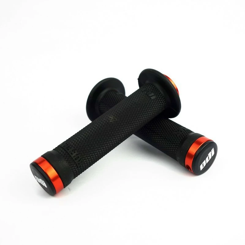 POIGNEES ODI BMX RUFFIAN FLANGE LOCK ON 143 MM BLACKGRIP ORANGE 1 POIGNEES ODI BMX RUFFIAN FLANGE LOCK ON 143 MM BLACKGRIP ORANGE