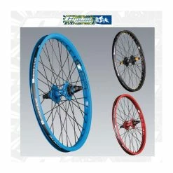 Roue Black Label Roulements Annulaires ROUGE